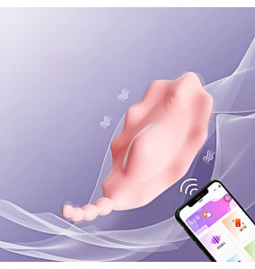 MizzZee - Floral Wearable Vibrating Egg (Support APP Mini Programs - Chargeable)